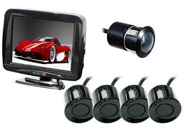 מסך + מצלמה + חיישני רוורס PR9353 כולל מצלמה מסך וחיישנים