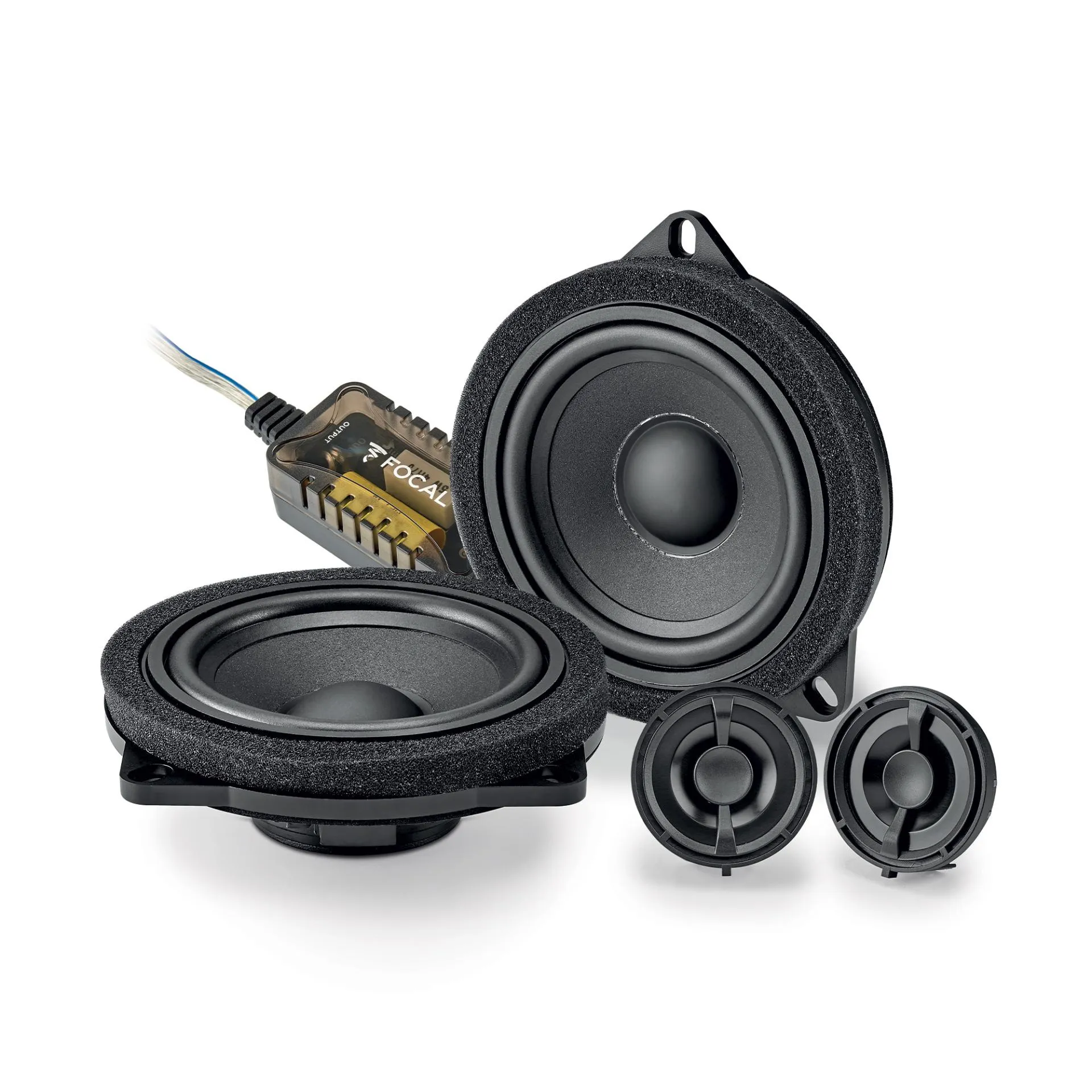 סט קומפוננט לרכבי במוו - 5.25 אינטש FOCAL IC 100 BMW V2 -סט מקורי - יבואן רישמי