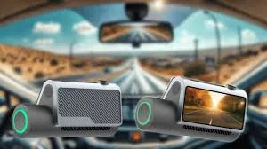 מצלמת תיעוד נסיעה 2K R857 - דו כיוונית אינטרנטית WI FI צפייה מרחוק - כולל סים גלישה ל-3 שנים