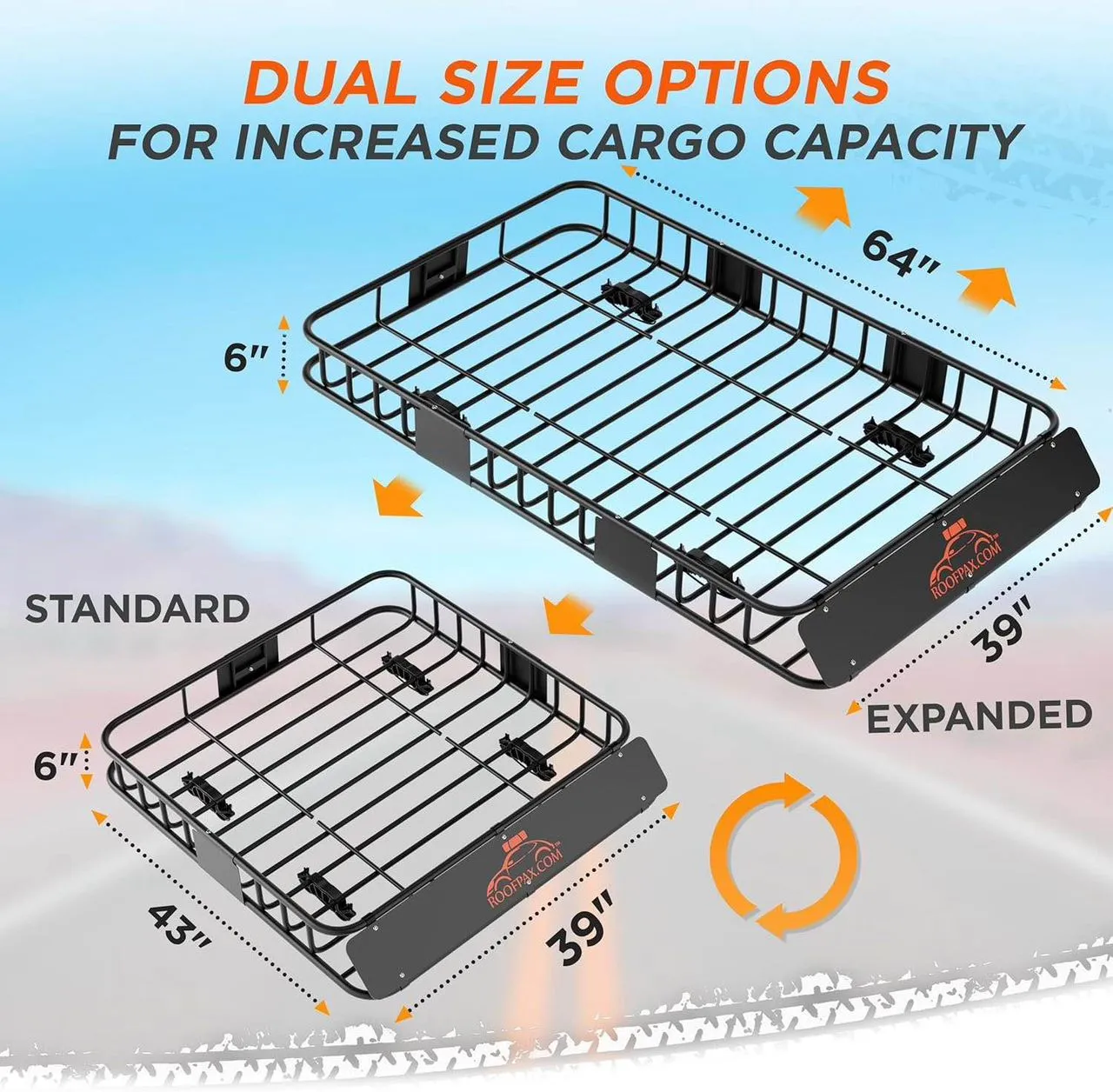 עריסה מודולרית 120 ס"מ / 160 ס"מ מושחרת לרכב 